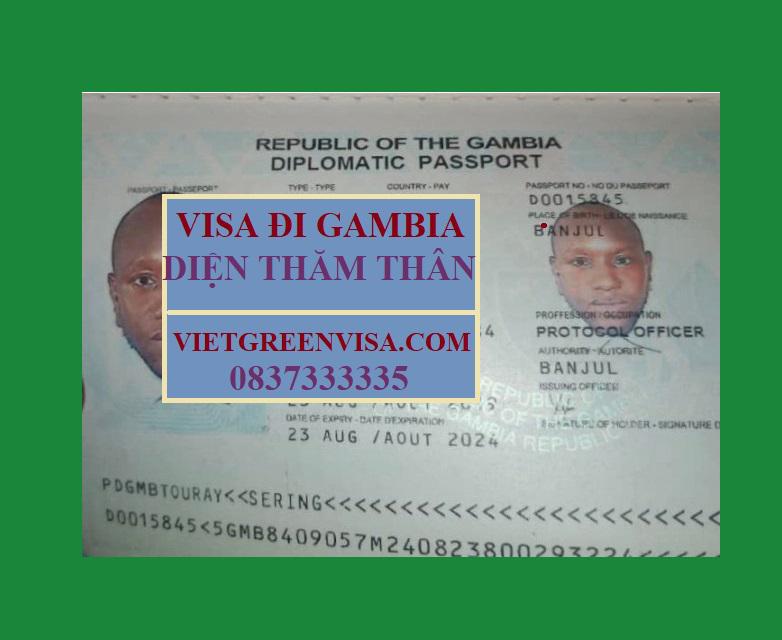 Làm Visa Gambia thăm thân uy tín, nhanh chóng, giá rẻ