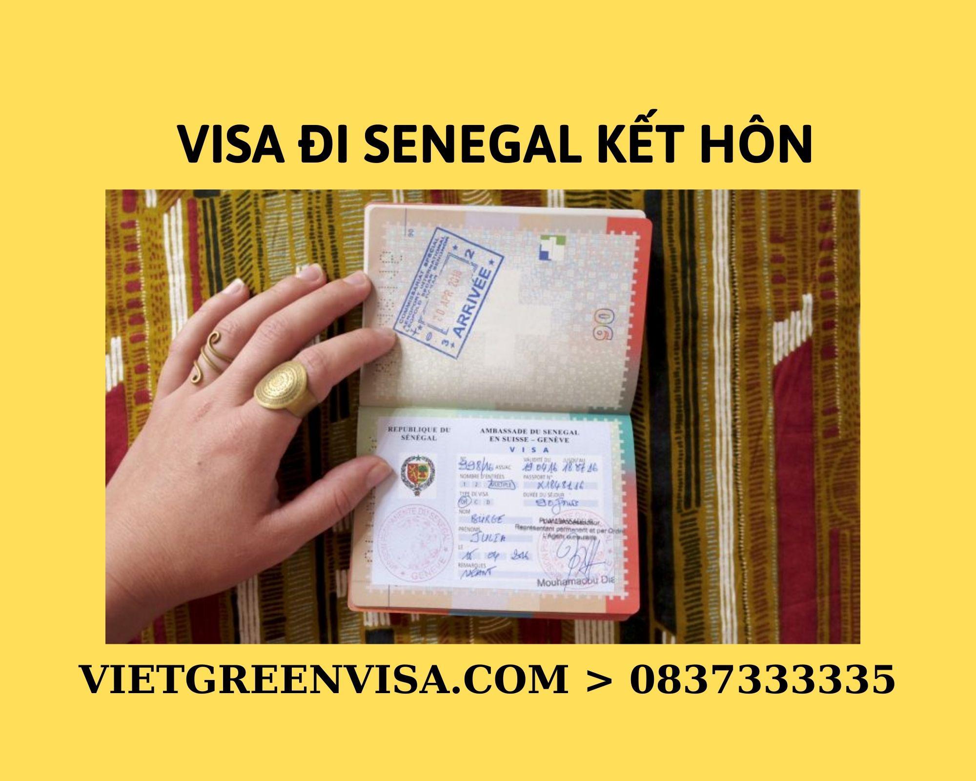 Dịch vụ xin Visa sang Senegal tổ chức đám cưới, kết hôn