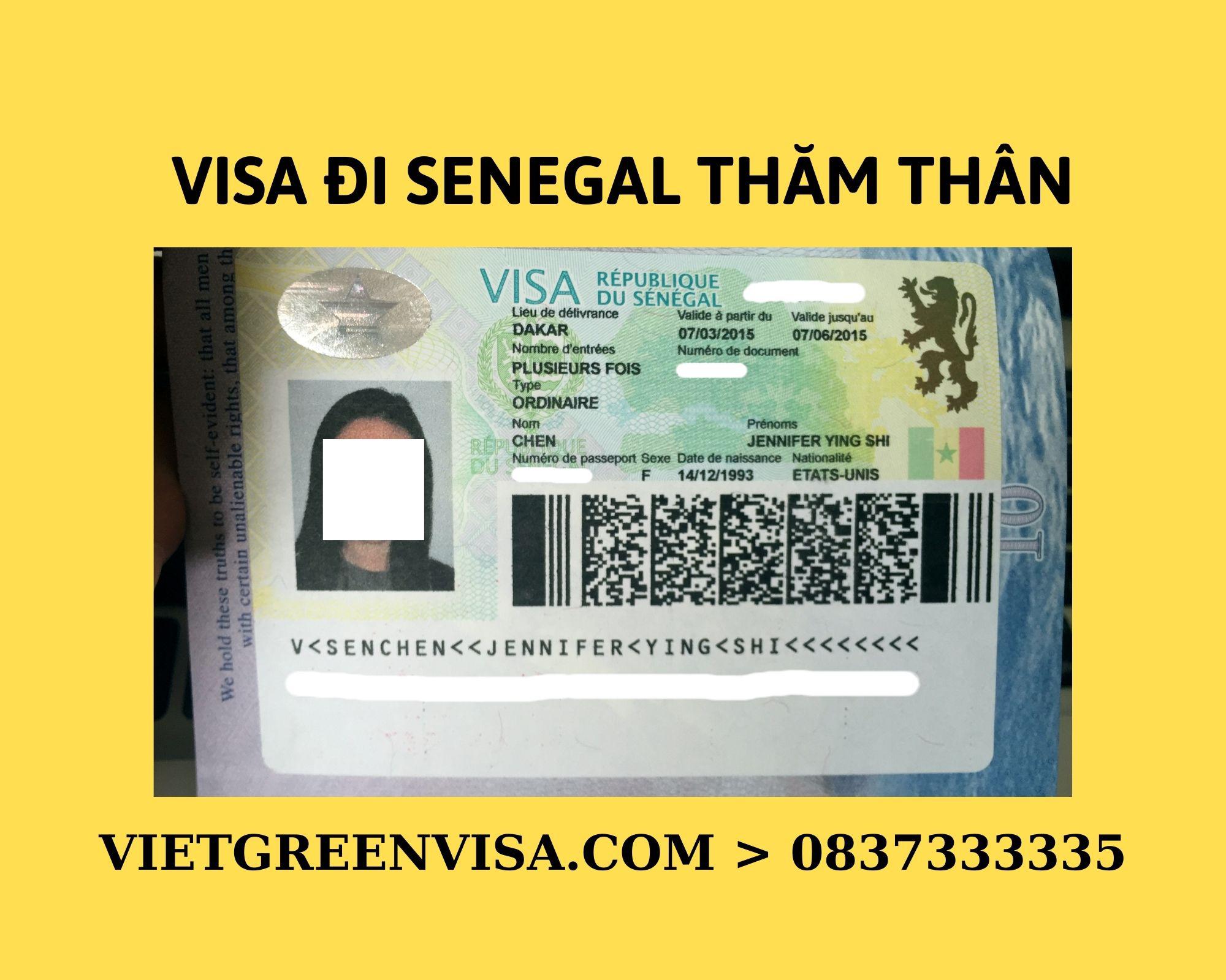 Làm Visa Senegal thăm thân uy tín, nhanh chóng
