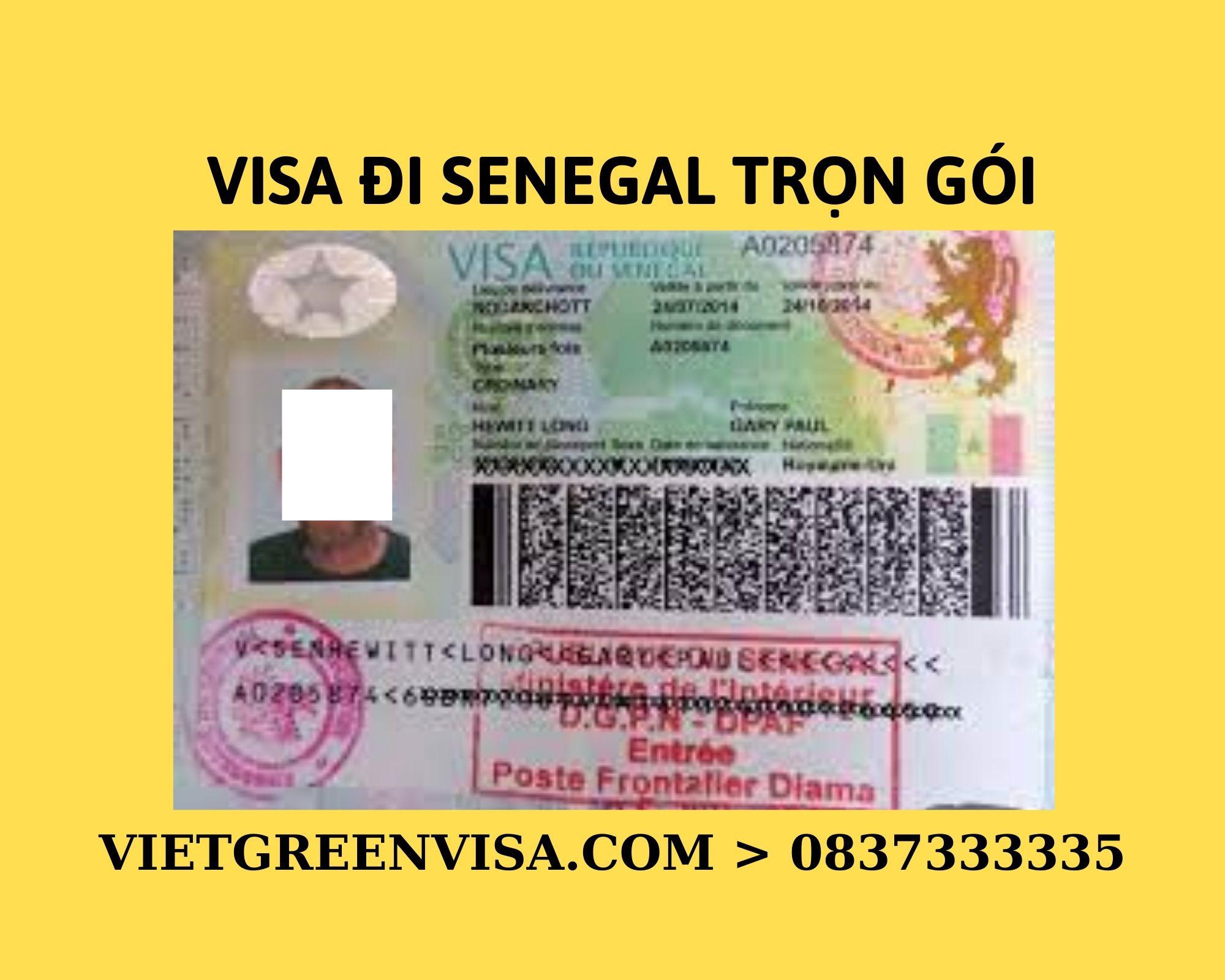 Xin Visa Senegal trọn gói tại Hà Nội, Hồ Chí Minh