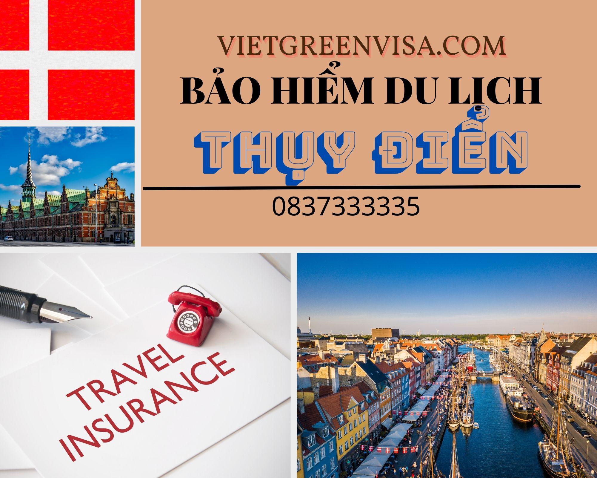 Dịch vụ bảo hiểm du lịch xin visa Thụy Điển giá rẻ