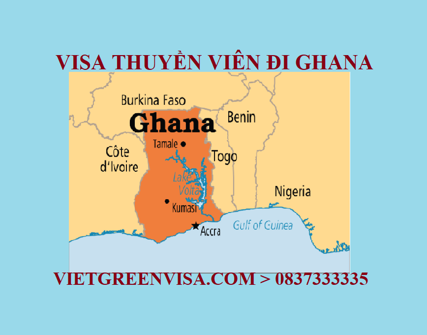 Làm Visa thuyền viên đi Ghana Nhận tàu, Lái tàu