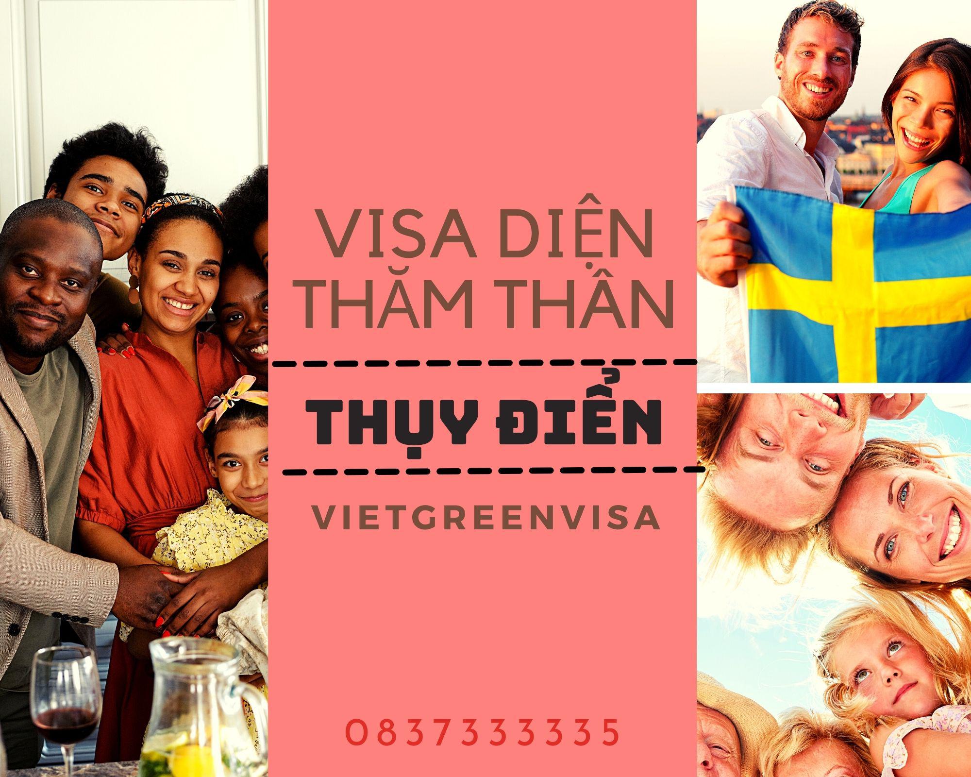 Xin visa sang Thụy Điển đoàn tụ gia đình, bạn bè, người yêu