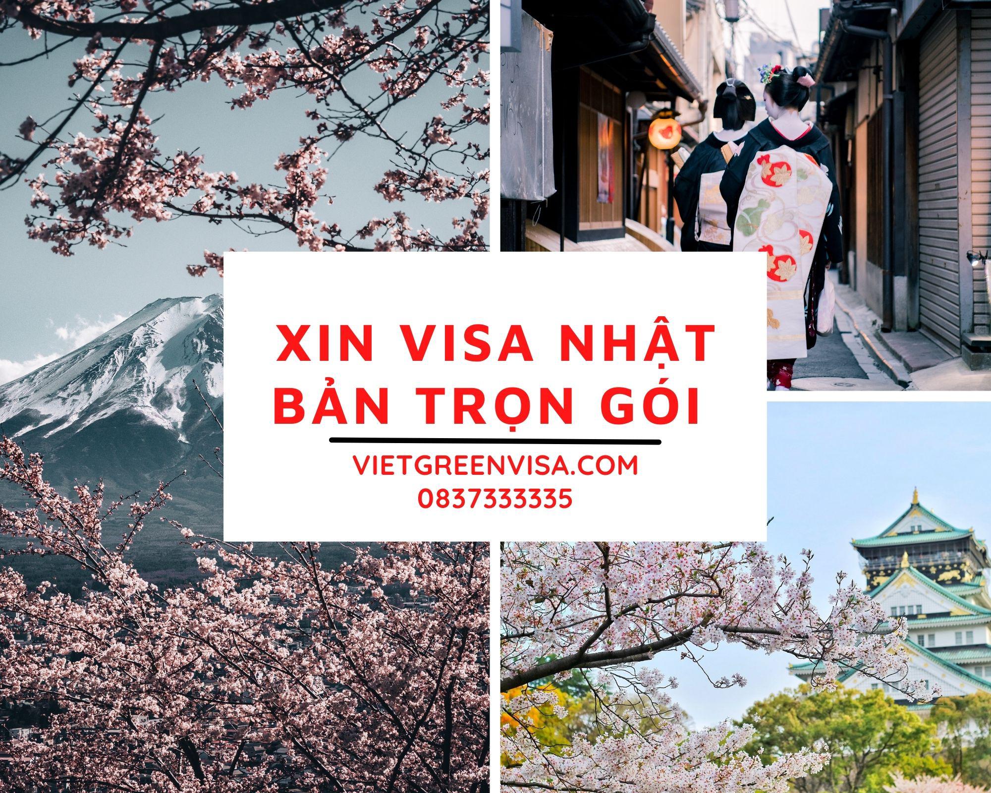 Xin Visa Nhật Bản trọn gói tại Hà Nội, Hồ Chí Minh