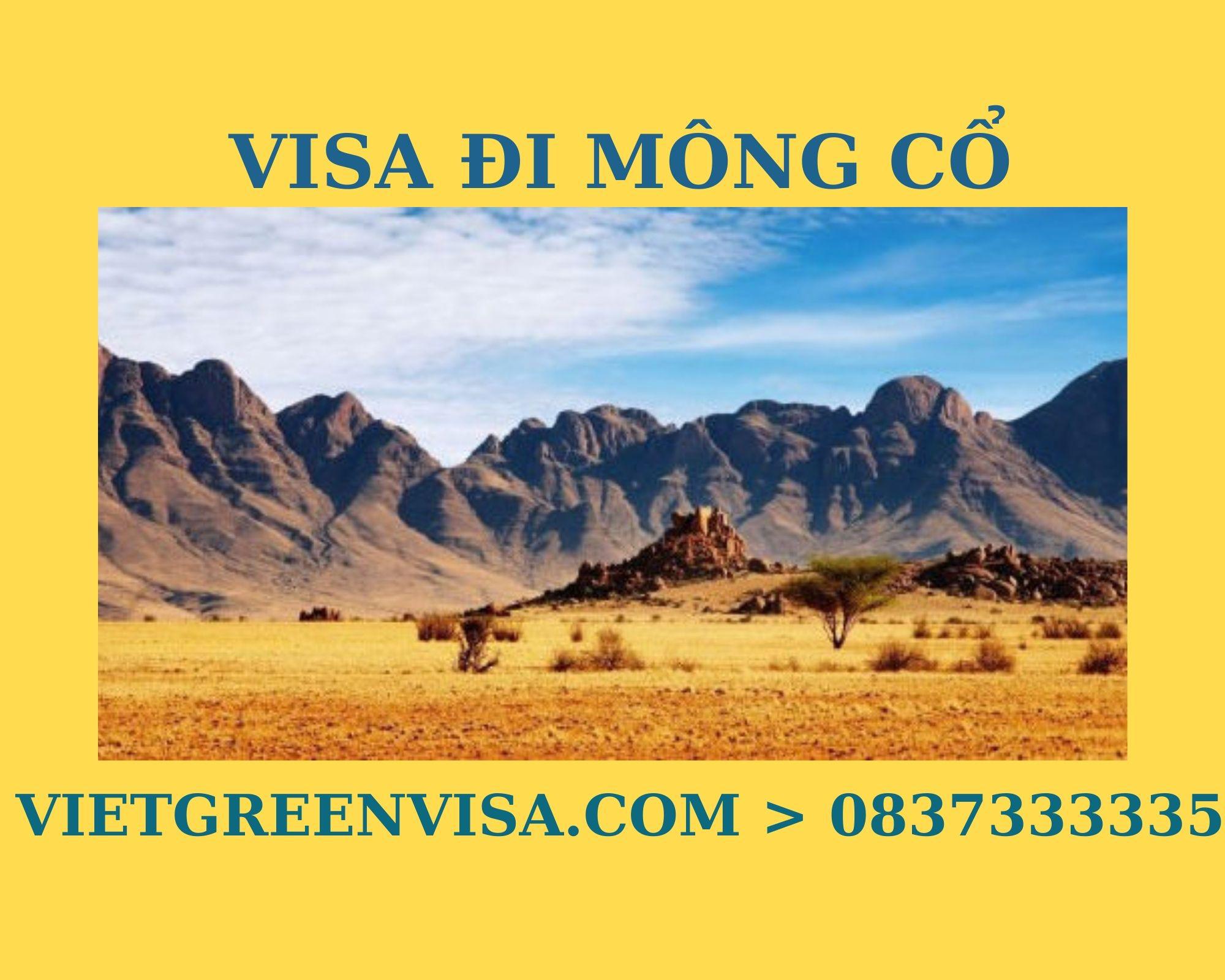 Xin Visa Mông Cổ trọn gói tại Hà Nội, Hồ Chí Minh