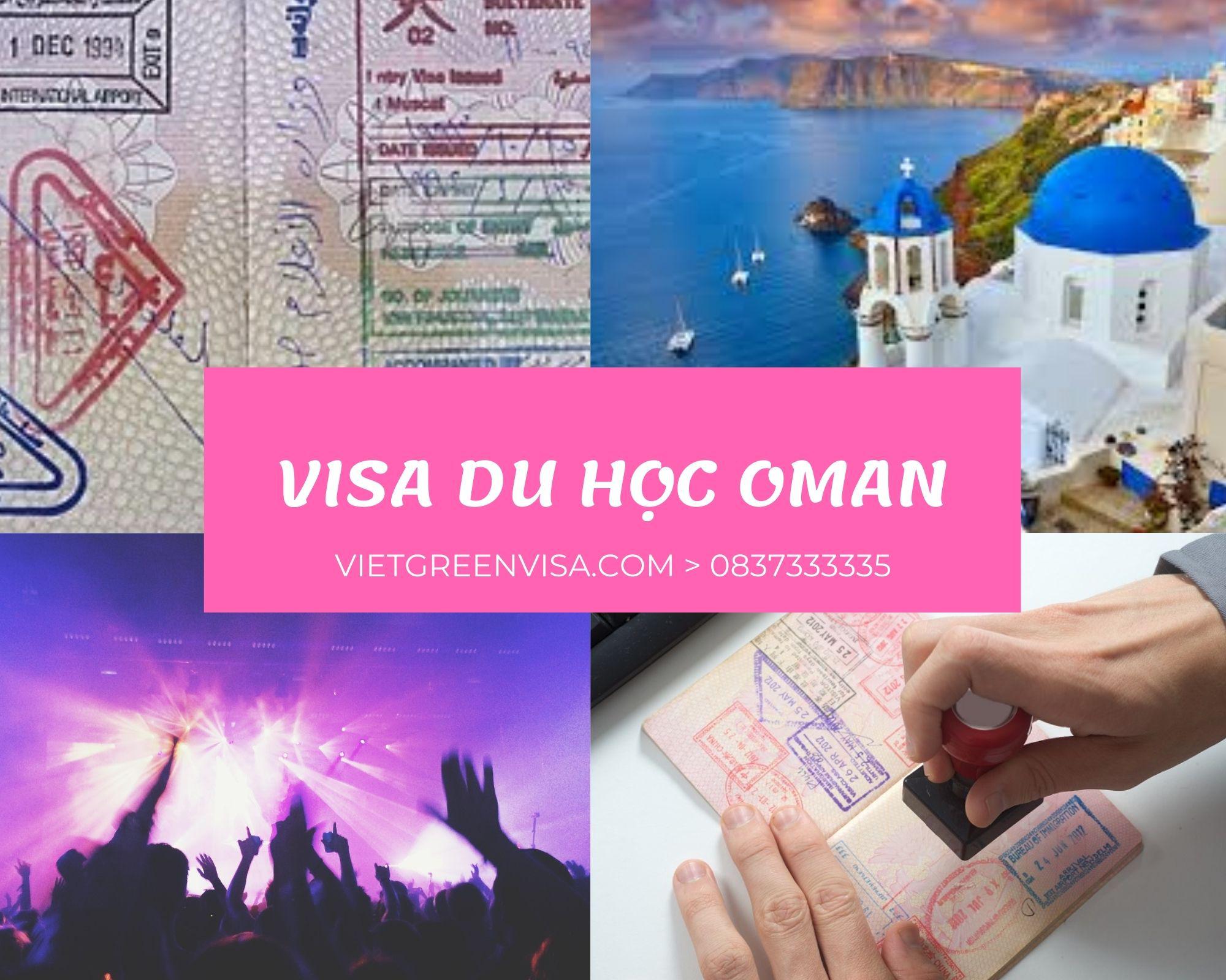 Dịch vụ làm visa du học Oman, Visa Oman đi học tiếng, học đại học 
