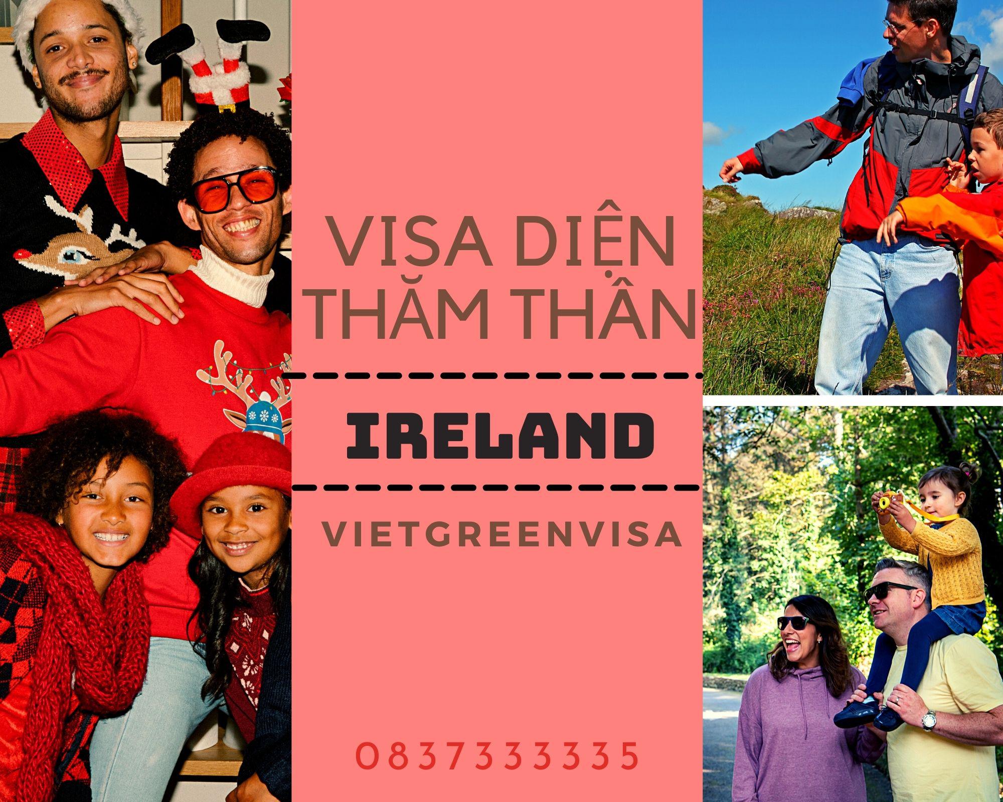 Làm visa đi Ireland diện thăm thân uy tín | Du lịch Xanh