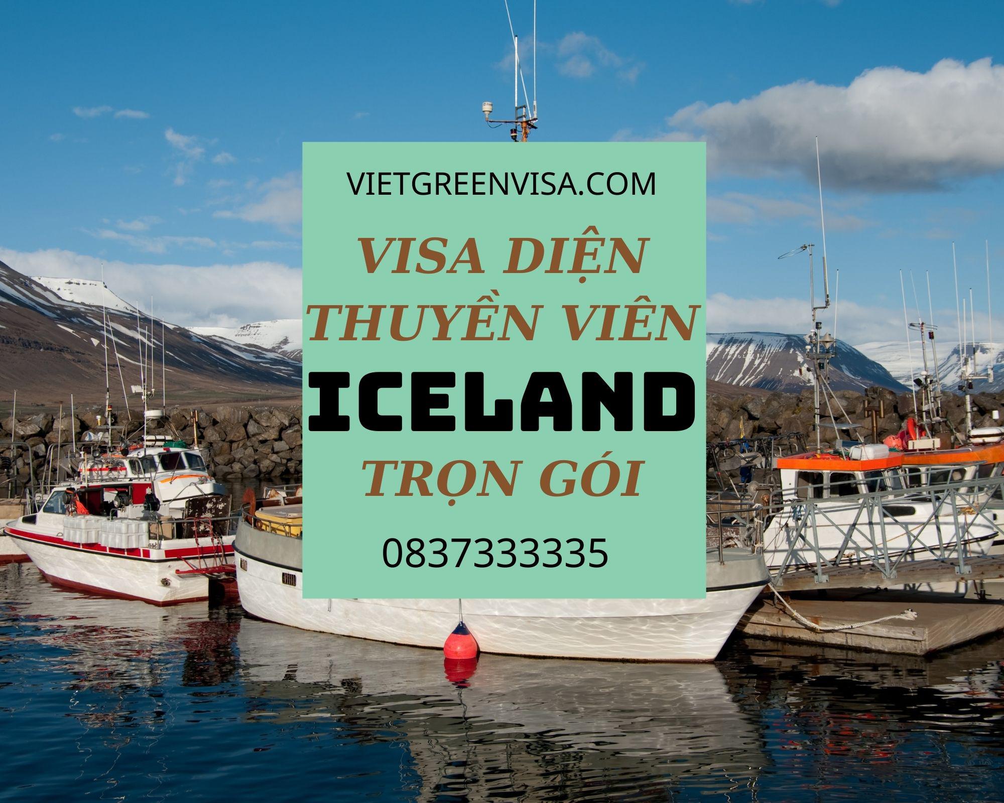Làm visa Iceland diện thuyền viên, cho đoàn thuỷ thủ