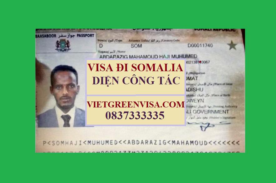 Xin Visa công tác Somalia nhanh chóng, trọn gói