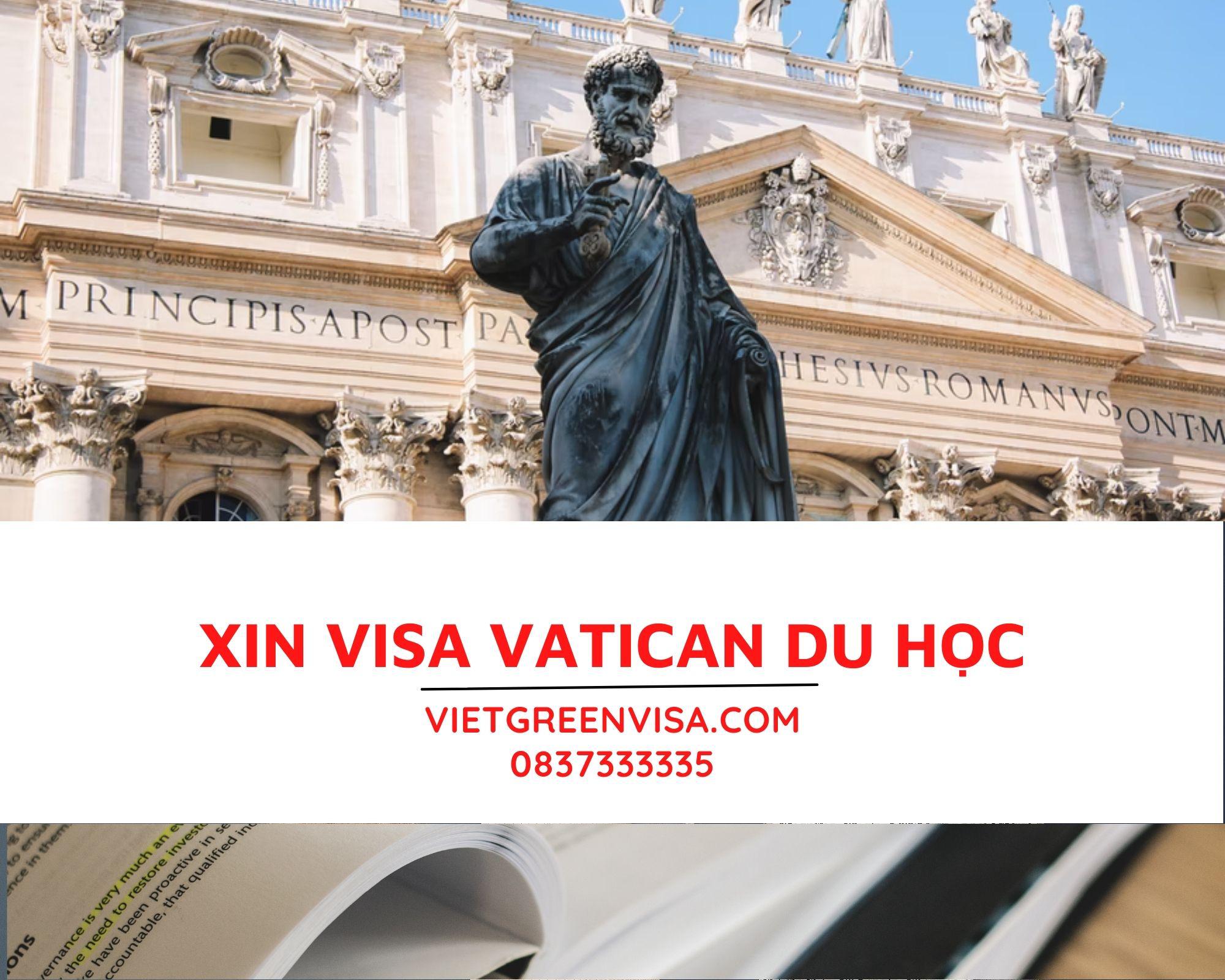 Dịch vụ hỗ trợ visa du học Vatican trọn gói