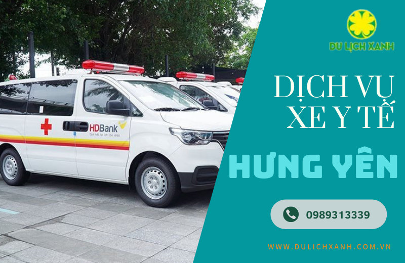 Dịch vụ xe Y tế đưa đón cách ly tại Hưng Yên
