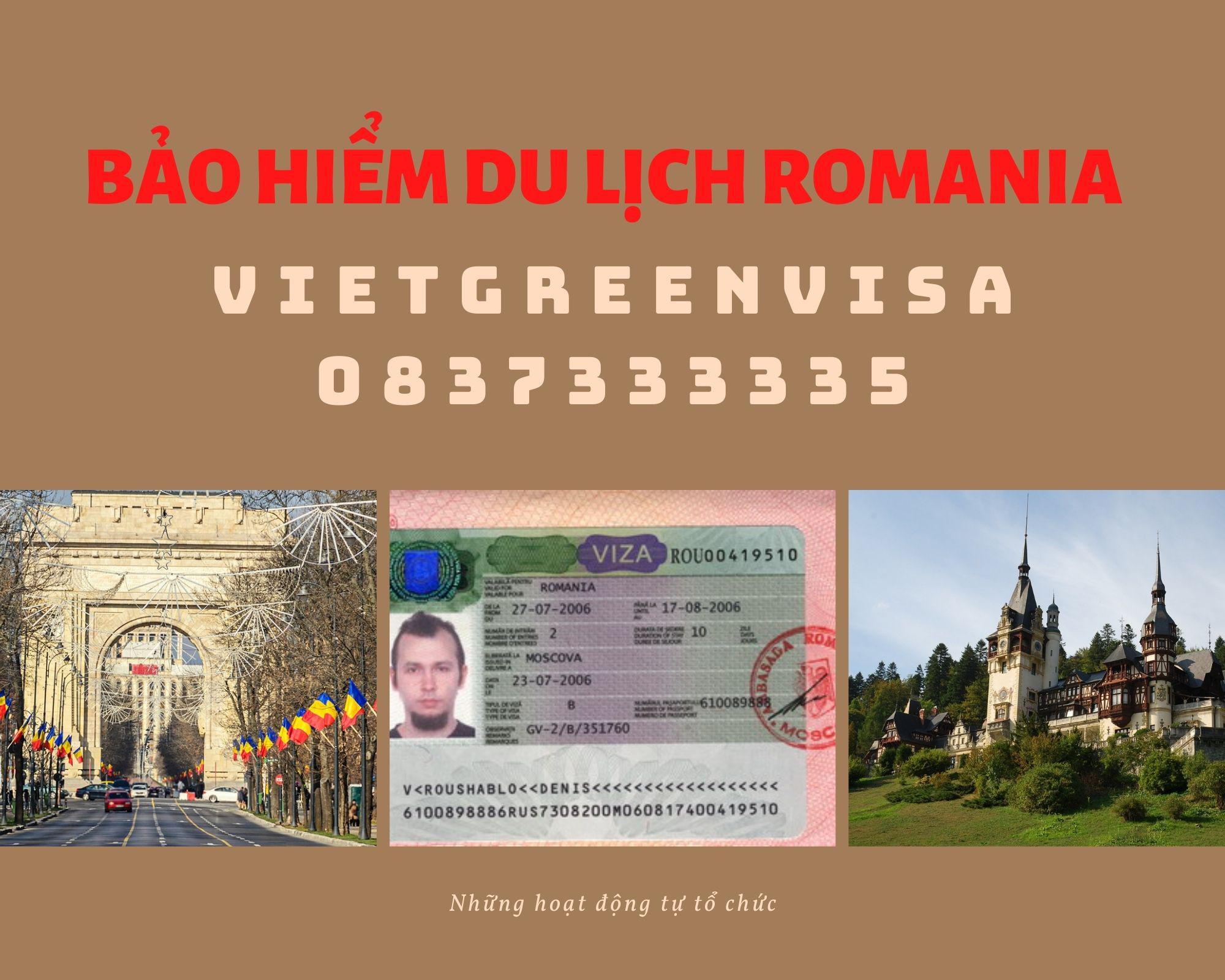 Dịch vụ bảo hiểm du lịch xin visa Romania giá tốt nhất