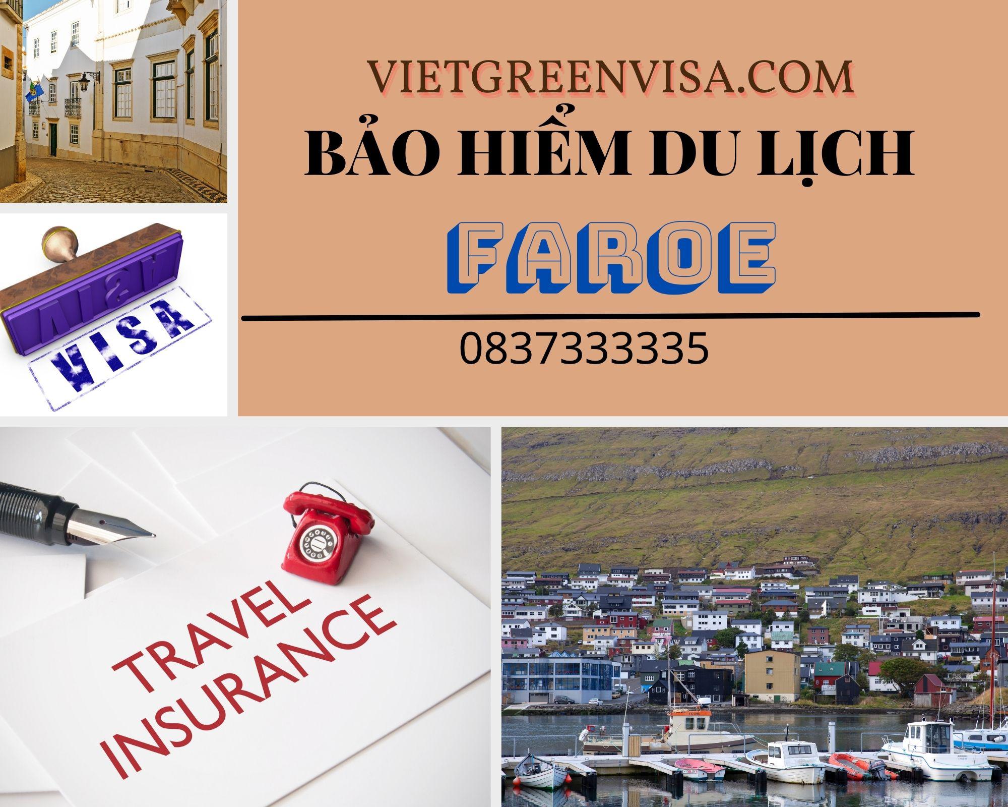 Đại lý bảo hiểm du lịch xin visa Faroe giá rẻ nhất