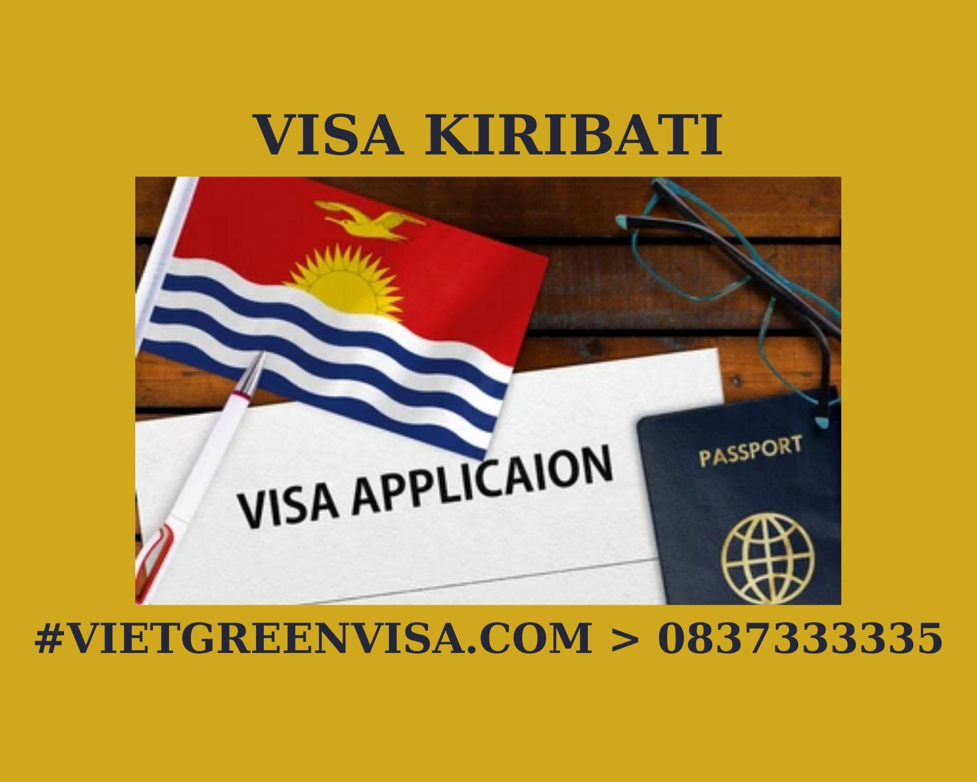 Xin Visa công tác Kiribati nhanh chóng, trọn gói