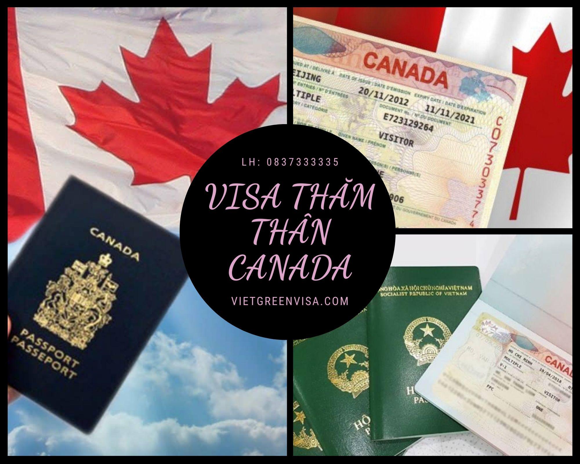 Dịch vụ xin Visa Canada thăm thân, nhanh gọn, giá rẻ