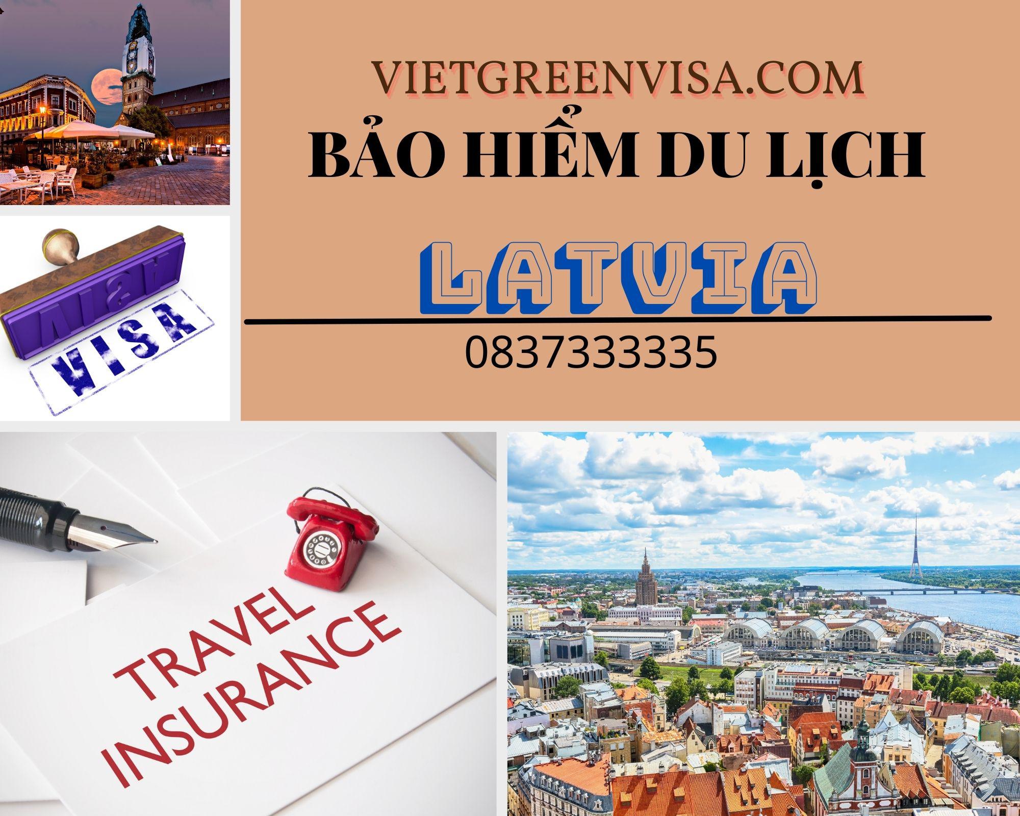 Dịch vụ bảo hiểm du lịch xin visa Latvia giá tốt nhất