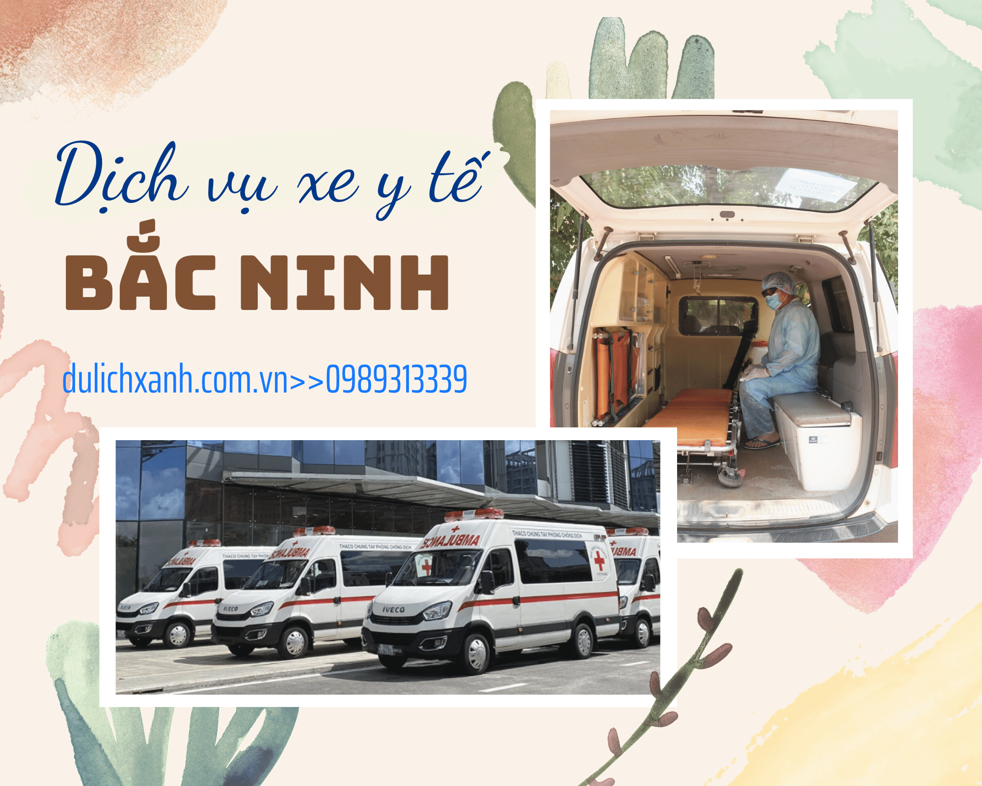 Dịch vụ xe Y tế đón tiễn cách ly tại Bắc Ninh