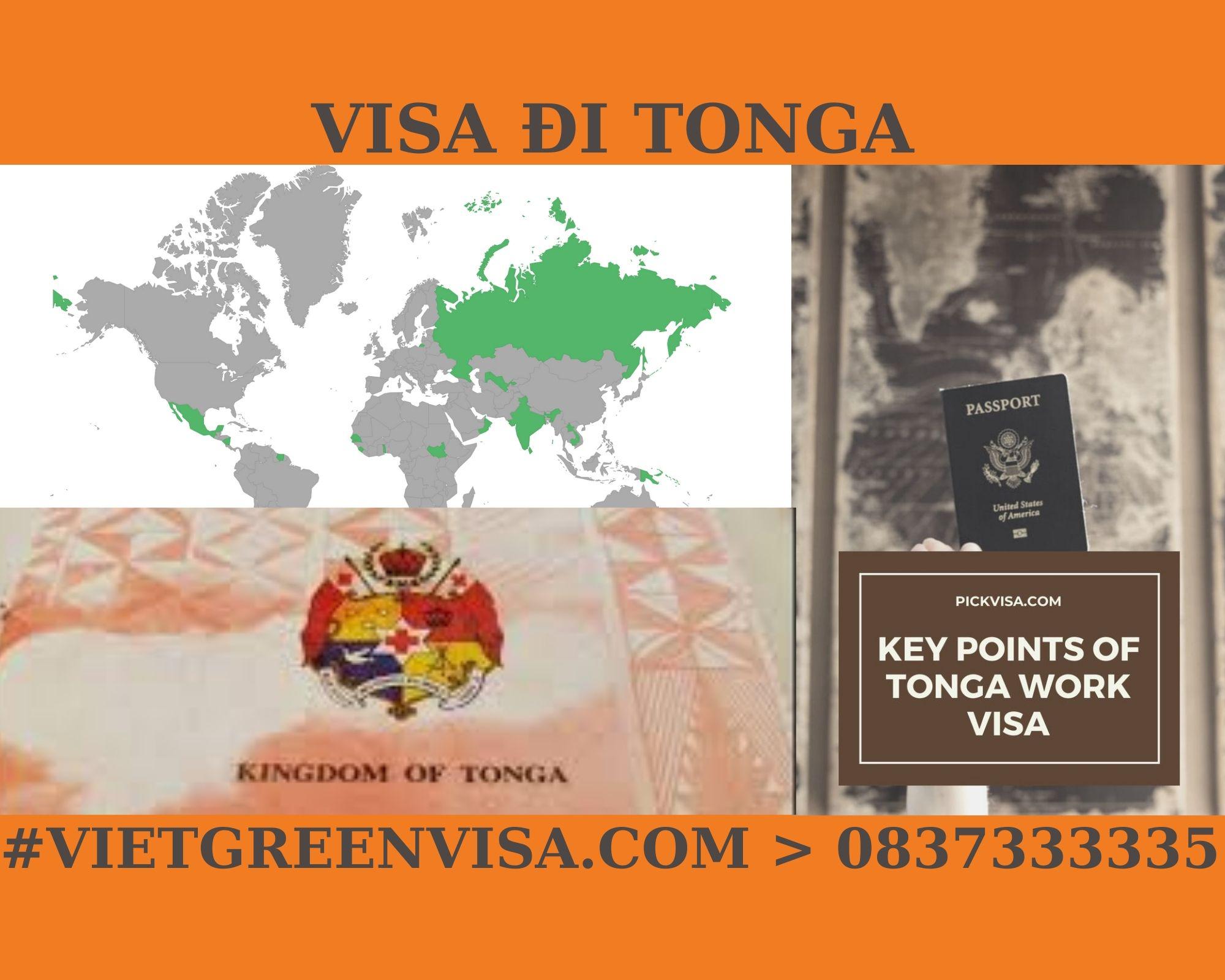 Hỗ trợ xin Visa sang Tonga tổ chức đám cưới, kết hôn