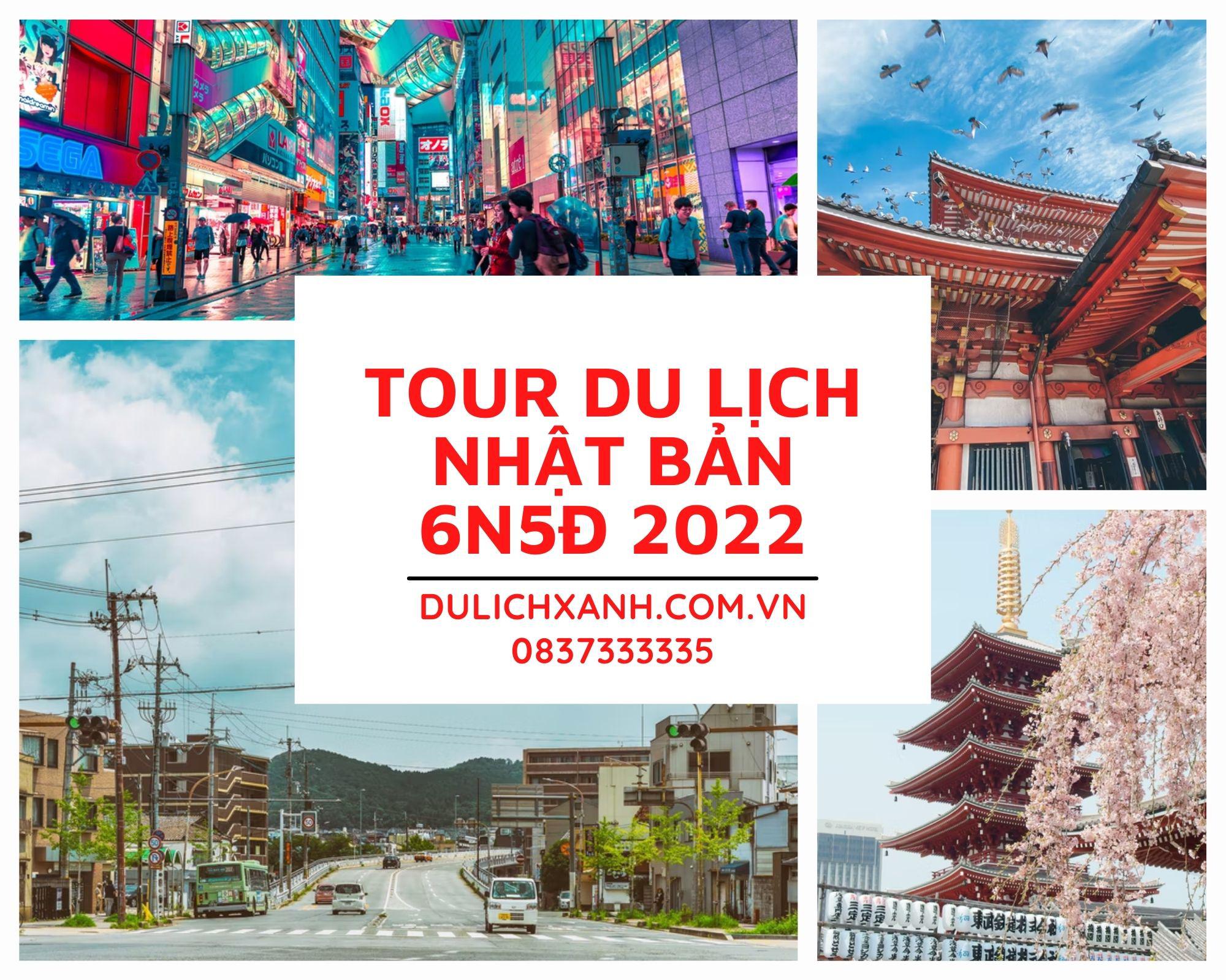 Tour du lịch Nhật Bản mùa hoa Anh Đào 6N5Đ Kh: Hà Nội giá tốt 2022