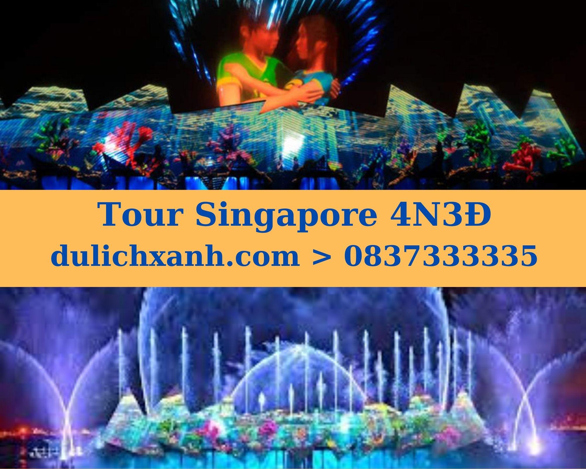 Tour du lịch Singapore 4 ngày 3 đêm | Khởi hành từ TP.HCM