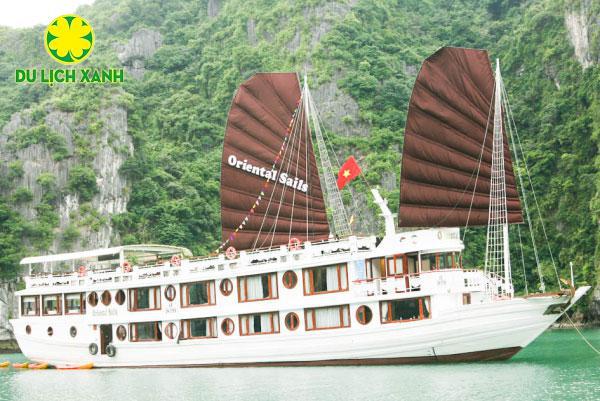 Tour Du thuyền Oriental Sails Hạ Long 2 ngày 1 đêm