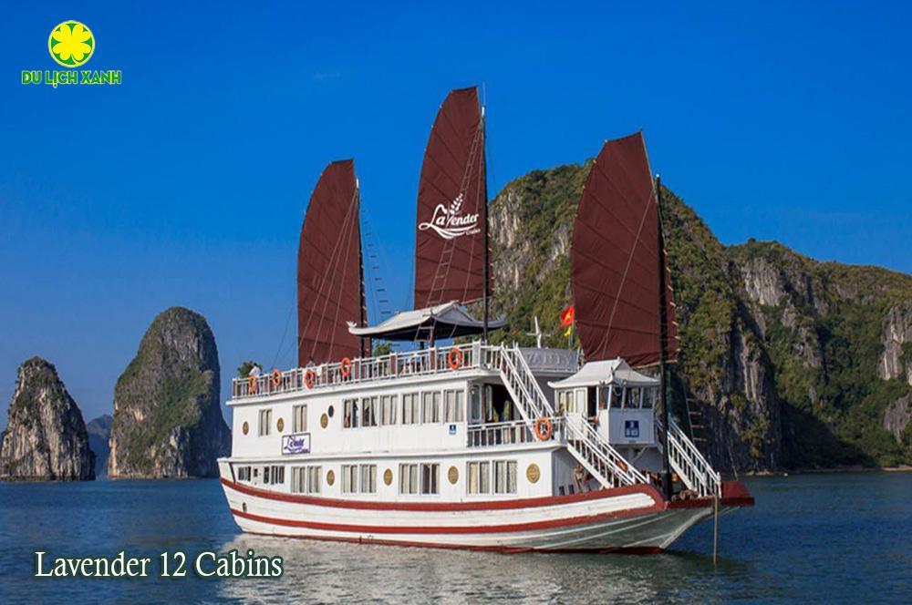 Tour du thuyền Lavender Elegance Cruises Hạ Long 2 ngày 1 đêm
