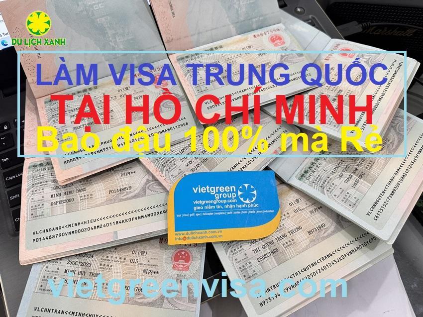 Dịch vụ xin visa Trung Quốc tại Hồ Chí Minh nhanh 2024