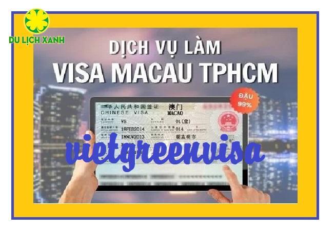 Dịch vụ xin visa Macau tại Hà Nội Hồ Chí Minh bao đậu