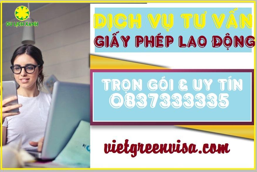 Dịch vụ làm giấy phép lao động cho người nước ngoài tại Việt Nam