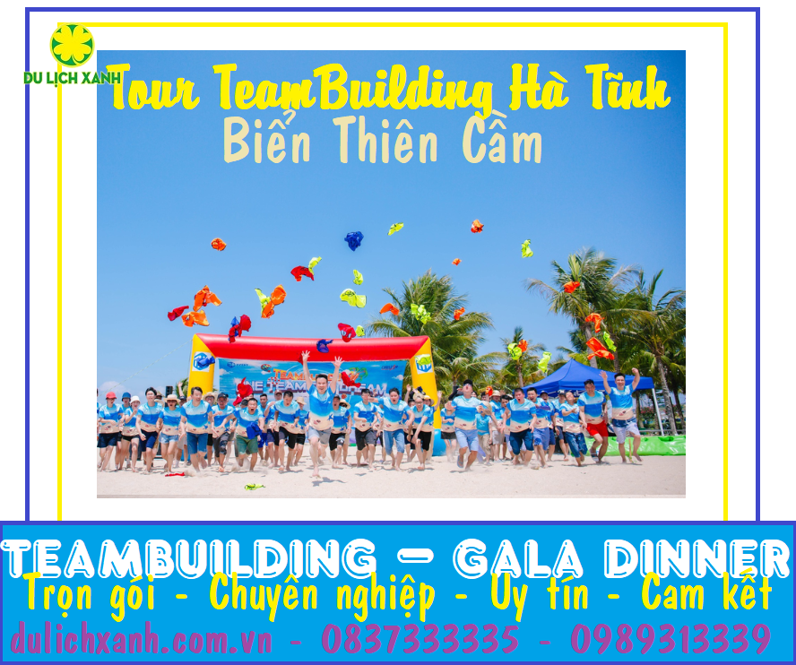 Tour du lịch Team building Thiên Cầm Hà Tĩnh 4 ngày 3 đêm