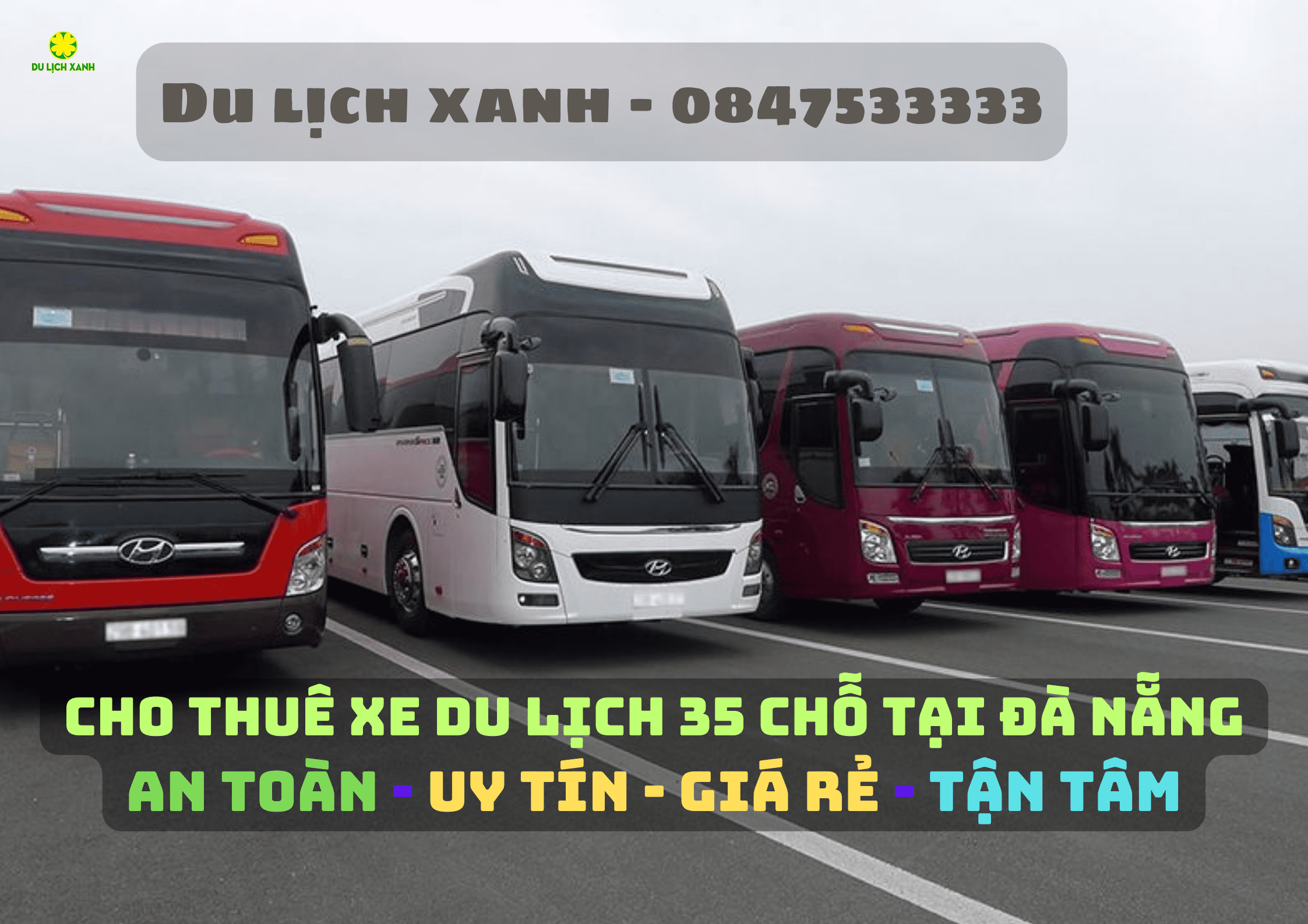Dịch vụ cho thuê xe du lịch 35 chỗ tại Đà Nẵng