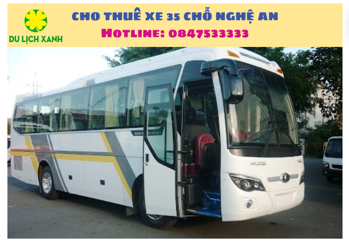 Dịch vụ cho thuê xe du lịch 35 chỗ tại Nghệ An