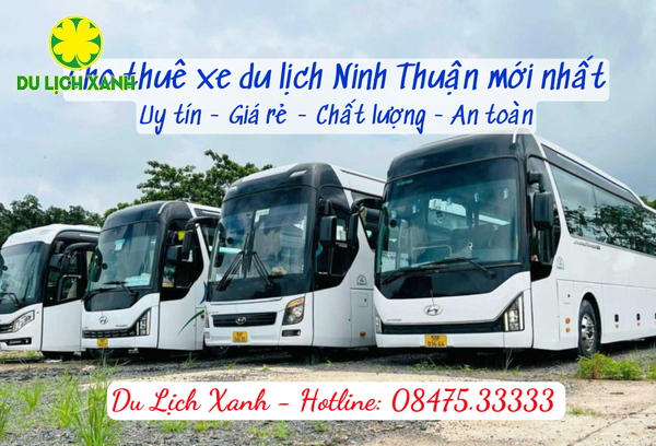 Bảng giá thuê xe du lịch tại Ninh Thuận mới nhất