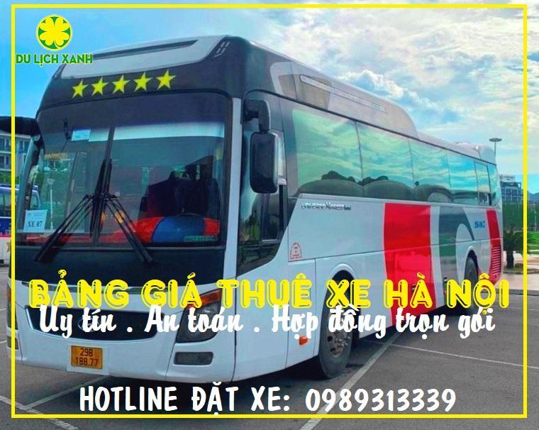 Cho thuê xe du lịch Hà Nội trọn gói