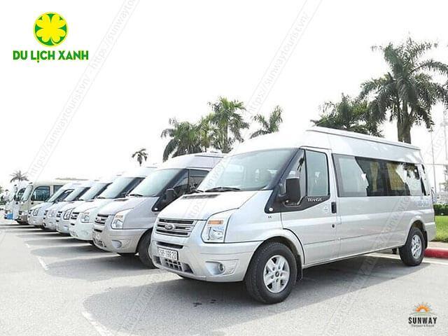 Cho thuê xe du lịch 16 chỗ tại Ninh Bình