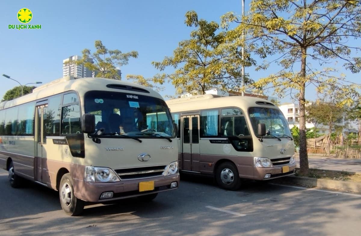 Cho thuê xe du lịch 29 chỗ tại Thái Nguyên