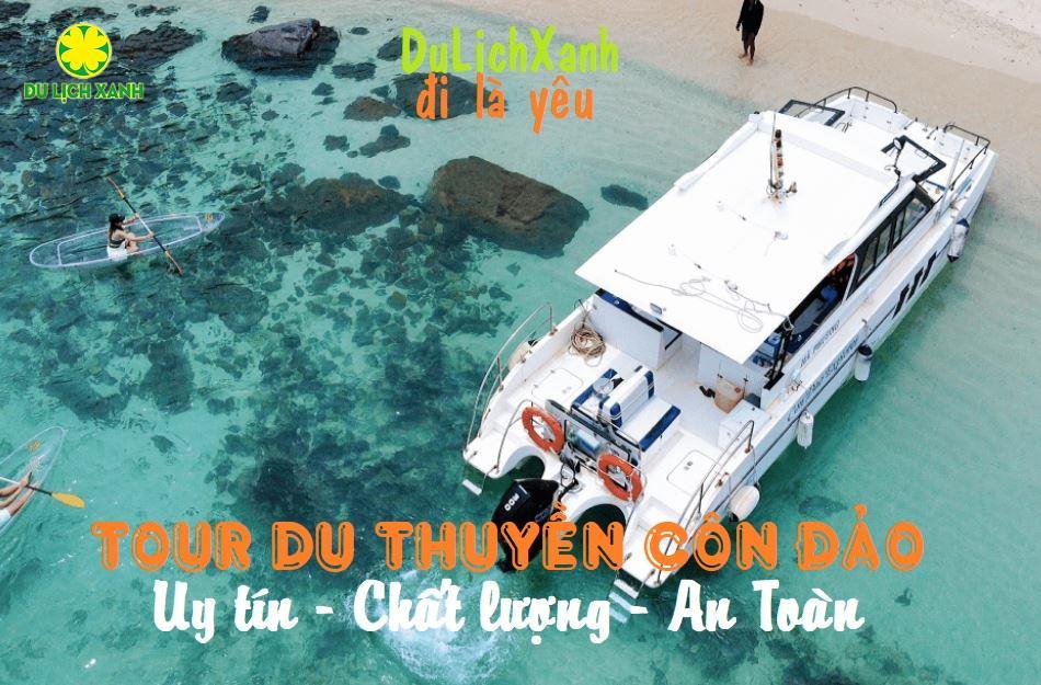 Tour Du Thuyền Catamaran Côn Đảo