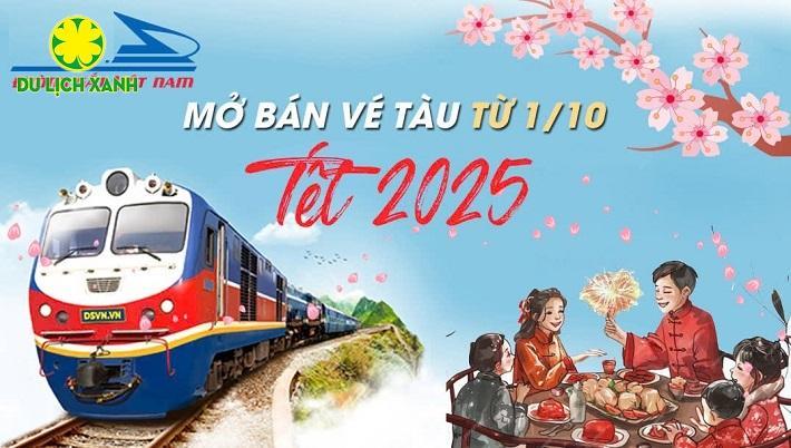 Bảng Giá Vé Tàu Tết Ất Tỵ 2025