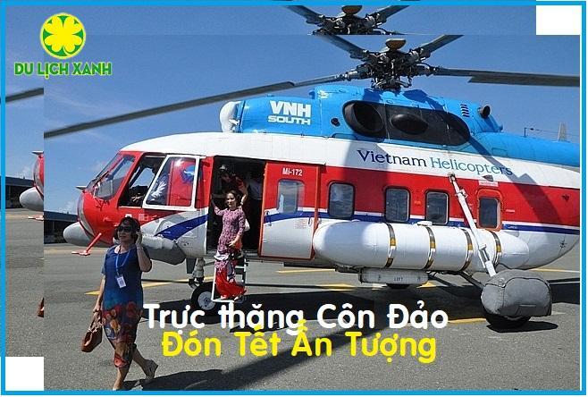 Báng giá lịch bay trực thăng Côn Đảo Vũng Tàu tháng 1