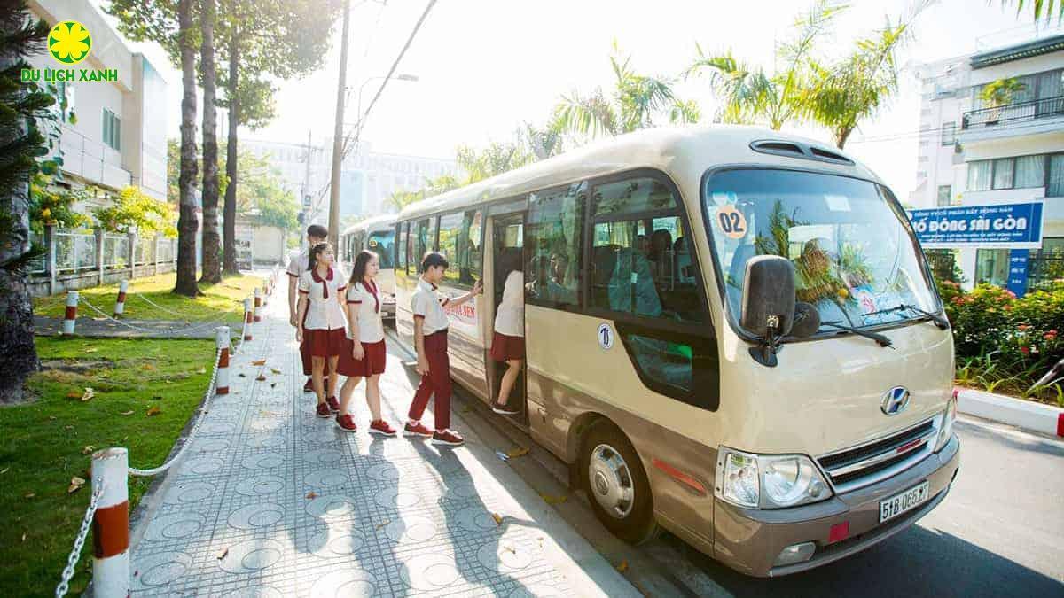 Bảng giá cho thuê xe đưa đón học sinh toàn quốc