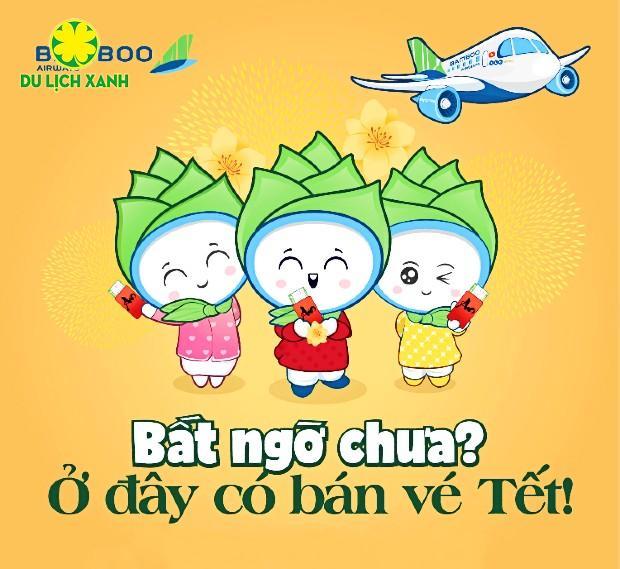 Đặt vé máy bay Tết 2025 Bamboo Airways tốt nhất