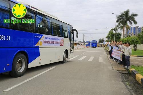 Cho thuê xe đưa đón Công nhân về quê ăn Tết tại Tuyên Quang