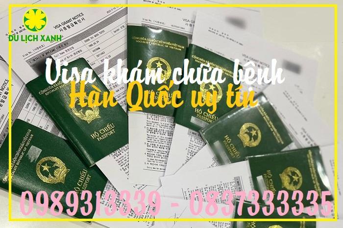 visa Hàn Quốc khám chữa bệnh, visa du lịch chữa bệnh Hàn Quốc, Du Lịch Xanh