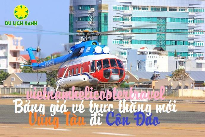 Bảng giá vé trực thăng Vũng Tàu Côn Đảo tháng 2