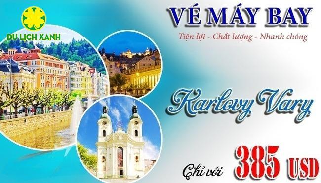 Vé máy bay giá rẻ đi Karlovy Vary