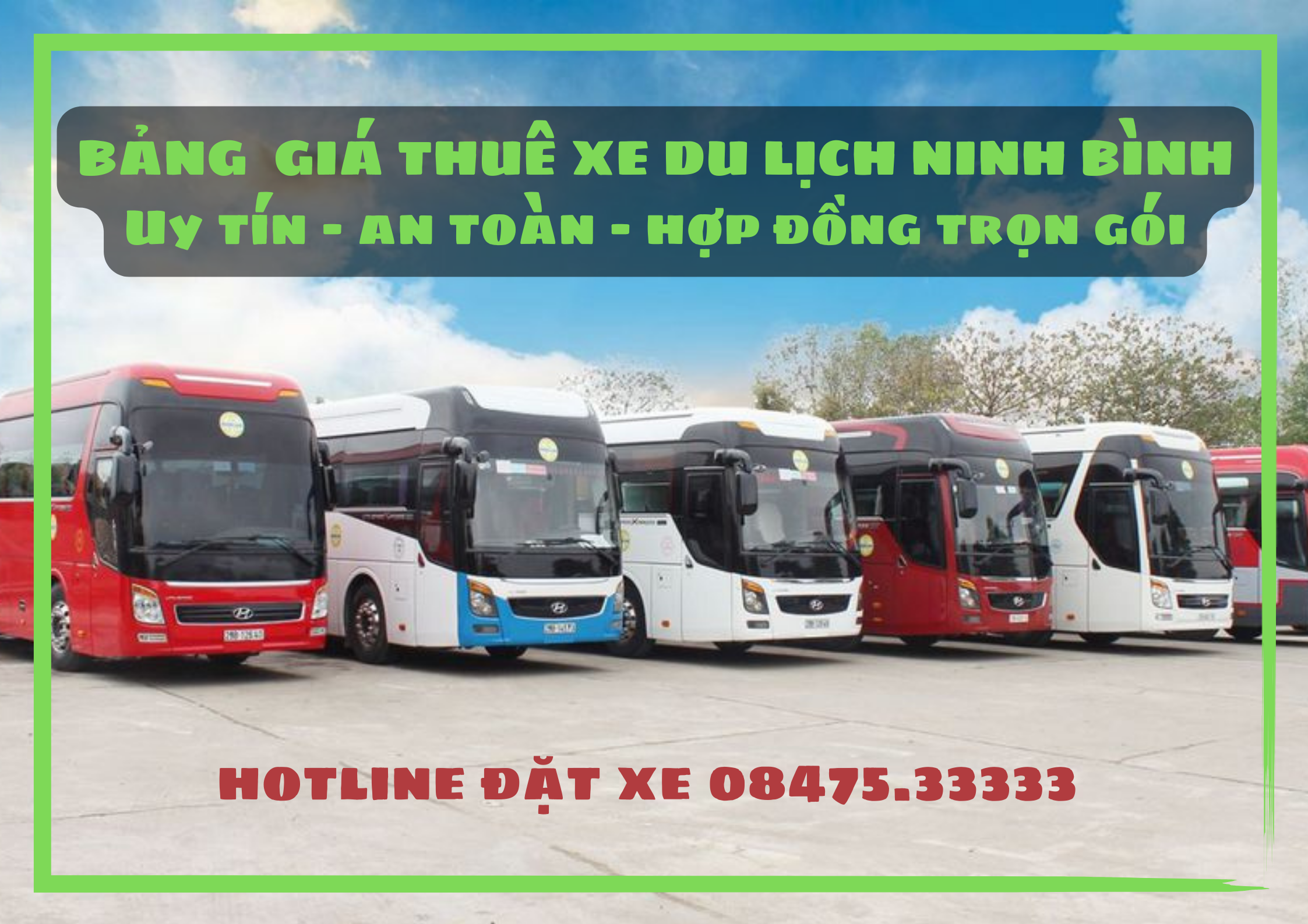 Thuê xe du lịch Ninh Bình, thuê xe Ninh Bình, cho thuê xe du lịch tại Ninh Bình