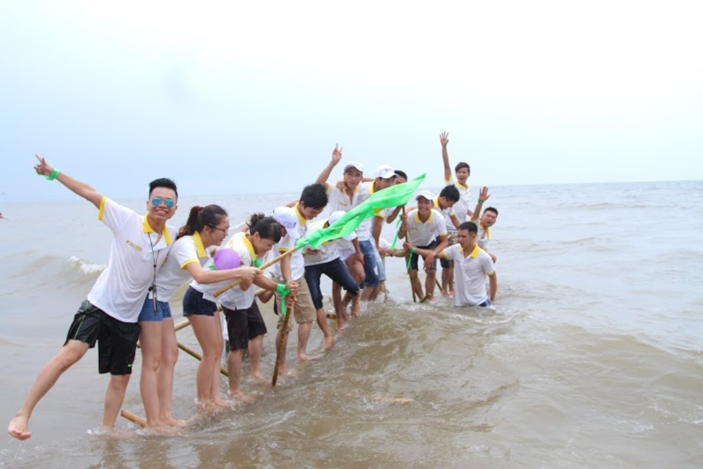 teambuilding, địa điểm tổ chức teambuilding, biển Sầm Sơn