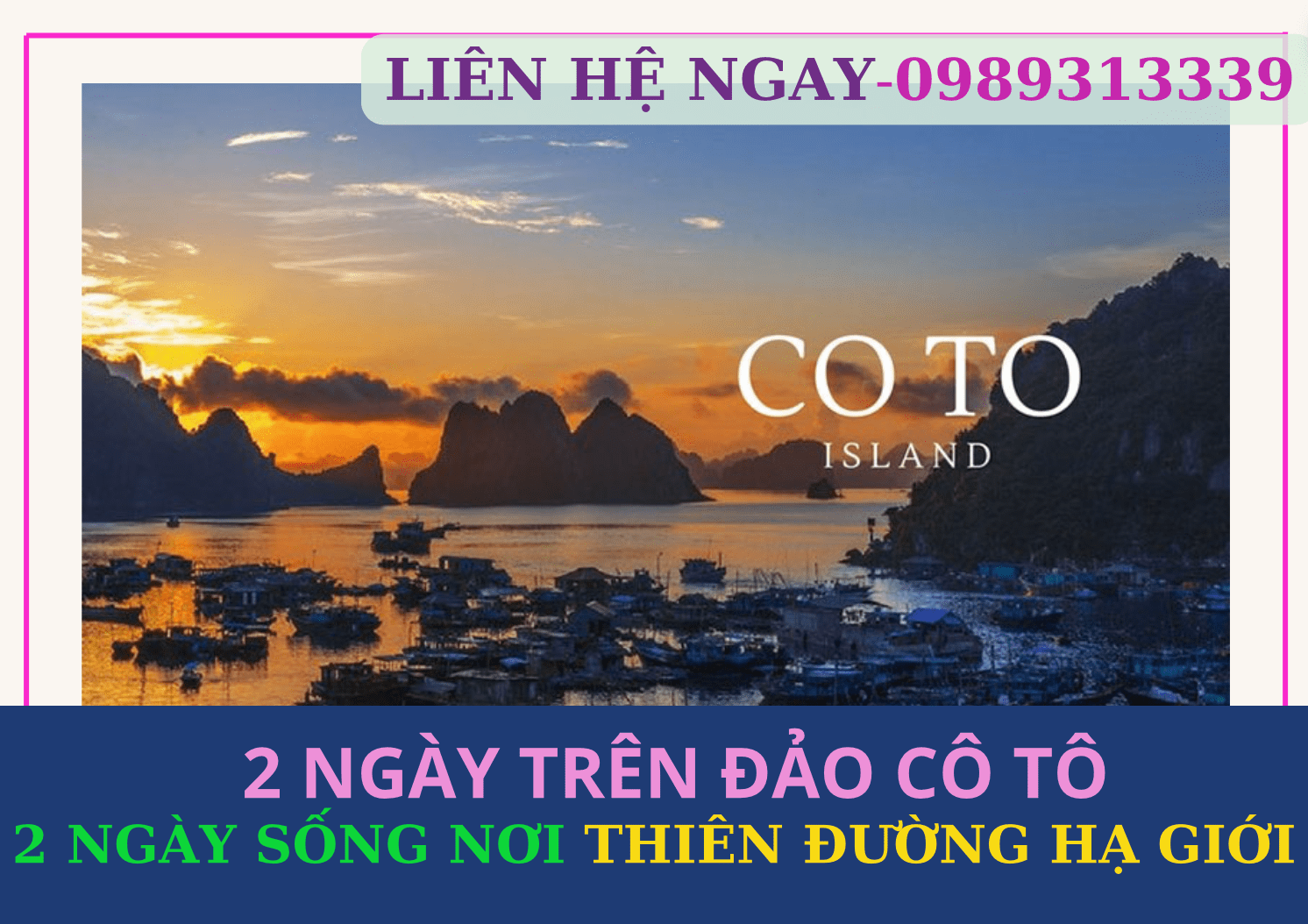 Tour đảo Cô Tô 2 ngày 1 đêm, Tour du lịch Cô Tô 2 ngày, Tour Hà Nội Cô Tô, Du Lịch Xanh