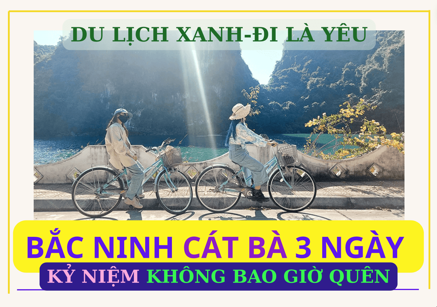 Tour du lịch Cát Bà 3 ngày 2 đêm, Tour Cát Bà 3 ngày 2 đêm, Du Lịch Xanh, Tour Bắc Ninh Cát Bà