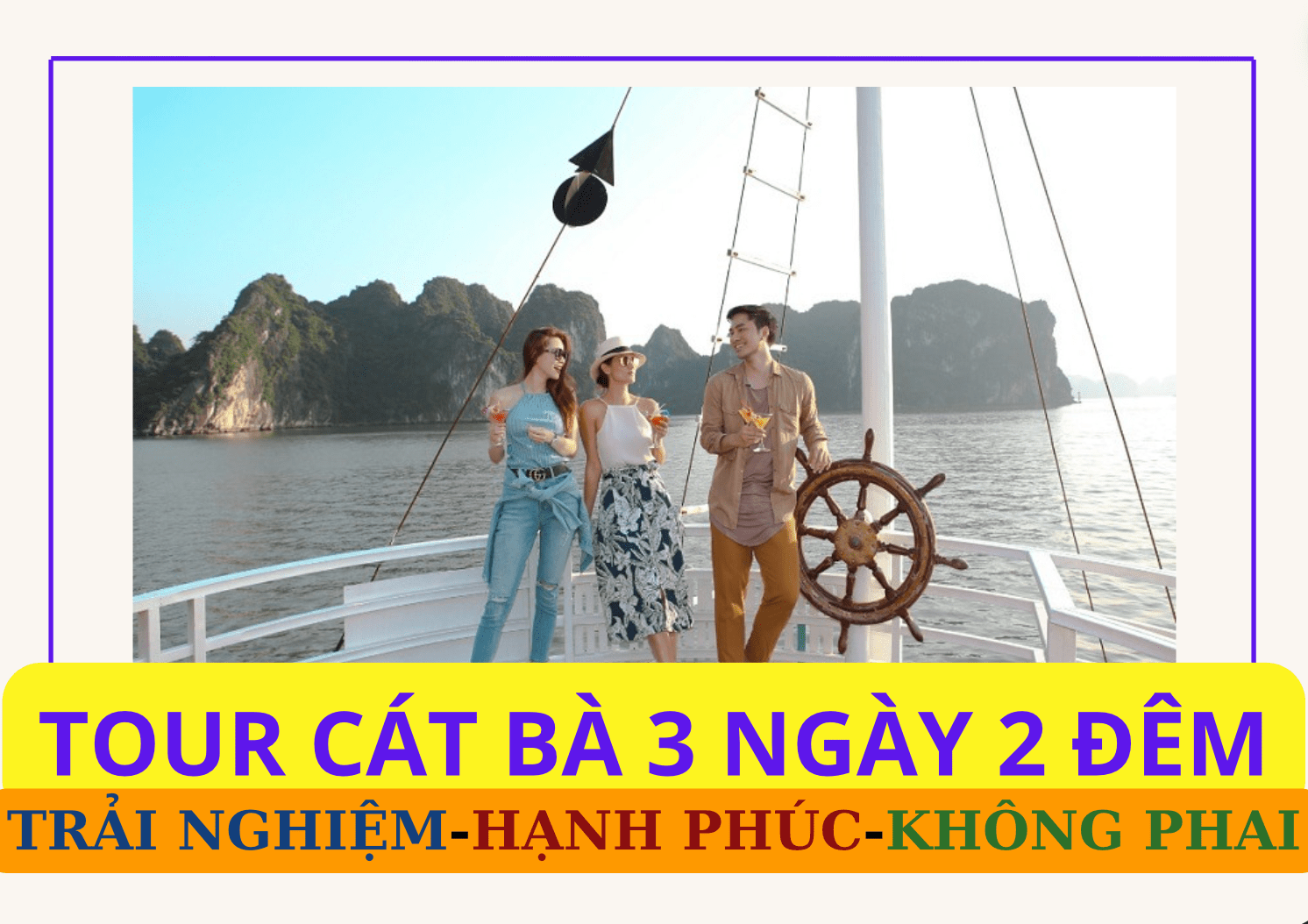 Tour du lịch Cát Bà 3 ngày 2 đêm, Tour Cát Bà 3 ngày 2 đêm, Du Lịch Xanh, Tour Hà Nội Cát Bà